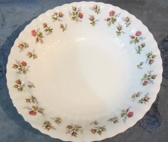 9” Round Serving Bowl Royal Albert Winsome (Bouquet Of Roses) Bone China England