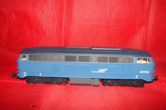 Locomotive Diesel PIKO HO - BB 63917 SNCF - Train électrique - Boîte 96162 - Occasion