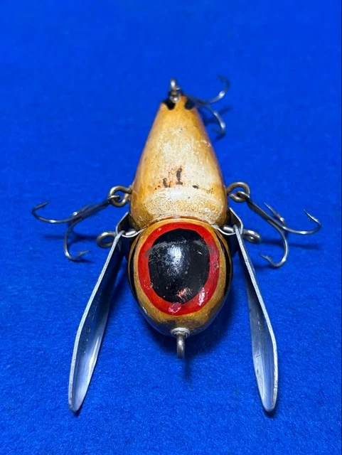 1920S ANTIQUE LURE Heddon Rare Jim Donaly Wow Crazy Crawler