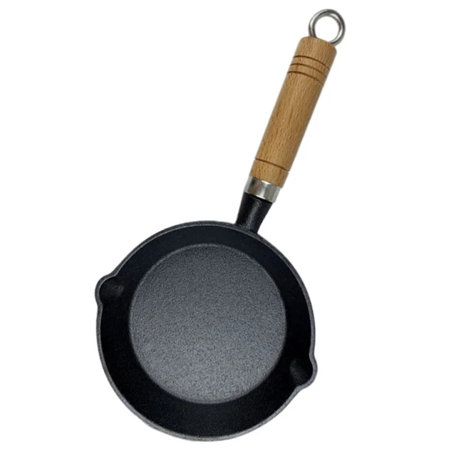 Padella in ghisa padella a olio caldo piastra per barbecue portatile utensili da cucina