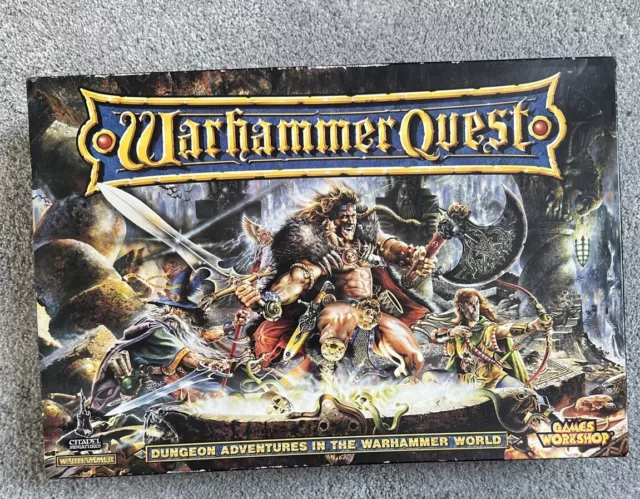 Warhammer Quest 1995 Board Game Complete set, with extras!