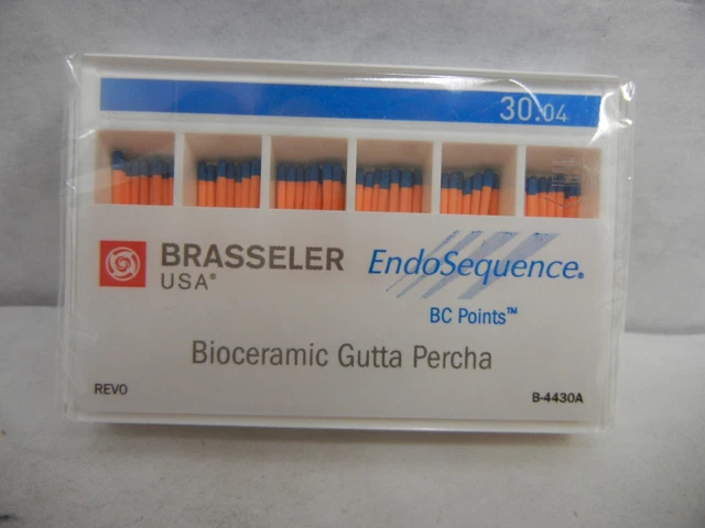 Sealed pack of Endosequence Bioceramic BC Gutta Percha  Size 30 taper .04.