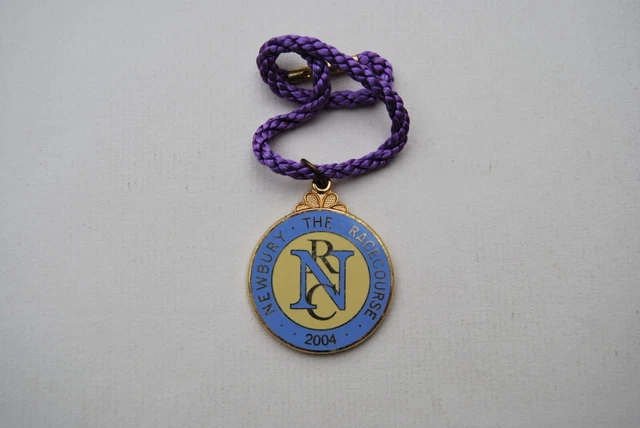Newbury Doncaster & Epsom Racecourse Metal & Enamel Badges