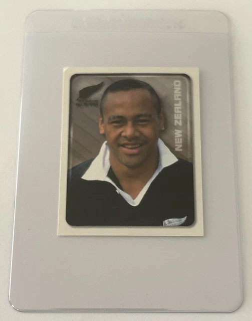 David Merlin Rugby MERLIN RUGBY WORLD Cup 1999 Sticker - JONAH LOMU New Zealand All-Blacks ...