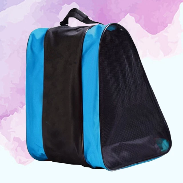 Mesh Net Rollschuh-Tasche Scooter-Tasche Verstellbarer Schultergurt Handtasche