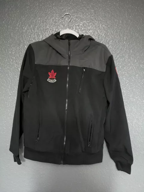 Hudson's Bay Official Canadian Olympic Team Fleece Insulated Winter Jacket - M