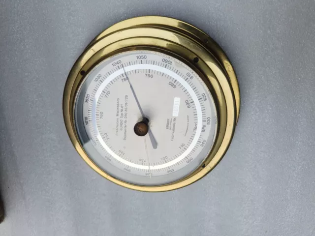 SUNDO Marinebaro Typ Nr.61  Marine Weather Barometer