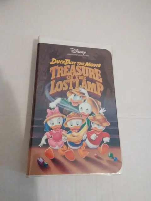 DISNEY DUCKTALES THE Movie: Treasure of the Lost Lamp (VHS 1991) USED ...