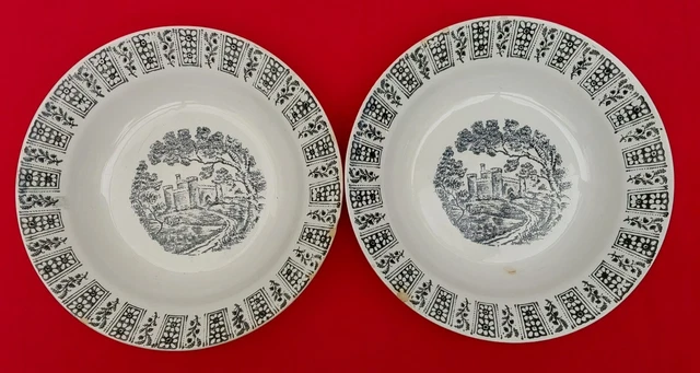 Pareja De Platos Hondos La Cartuja De Sevilla Pickman