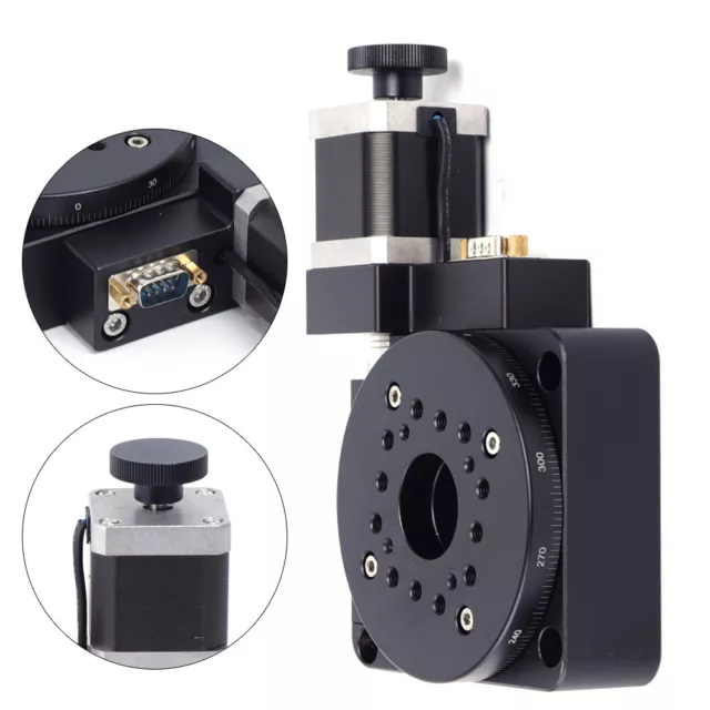 New Motorized Precision 360° Rotating Platform Electric Optical Rotation Stage