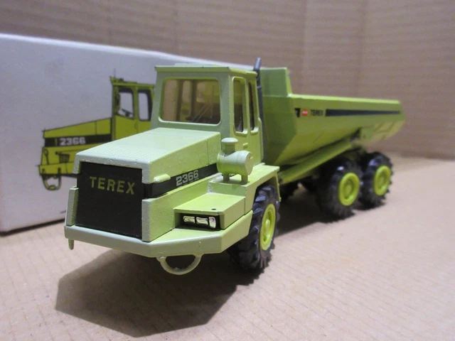 Miniature Conrad – Terex 2366 – Verte – Neuve En Boîte