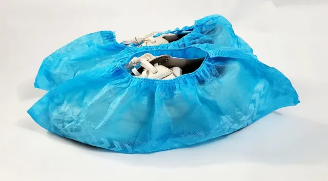 Premium Blue Disposable Thick Extra Large Shoe Covers 500 Pcs