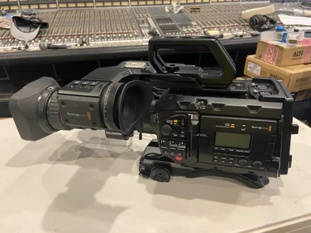 Blackmagic URSA 4K Broadcast camera with Fujinon lens