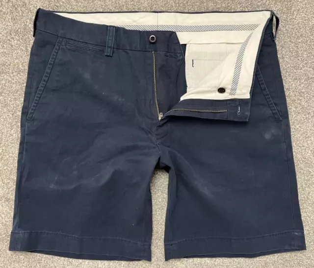 Polo Ralph Lauren Smart pantaloncini chino da uomo W36 vestibilità classica blu navy