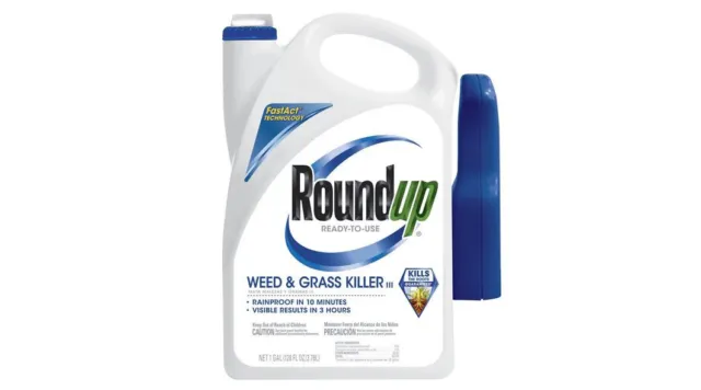 Roundup 5002610 Ready to Use Weed and Grass Killer - 1 Gallon