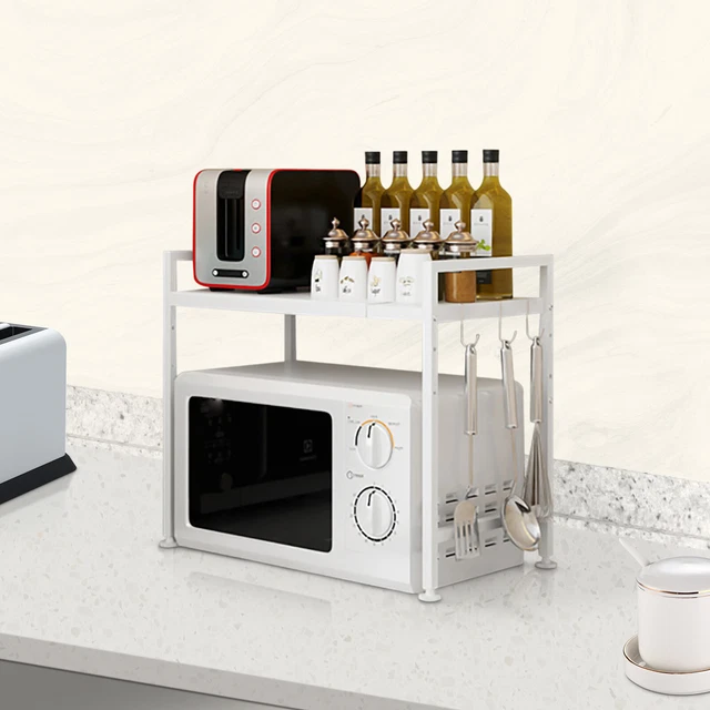 MICROWAVE OVEN RACK Toaster Shelf Heavy Duty Stand Kitchen Counter Top