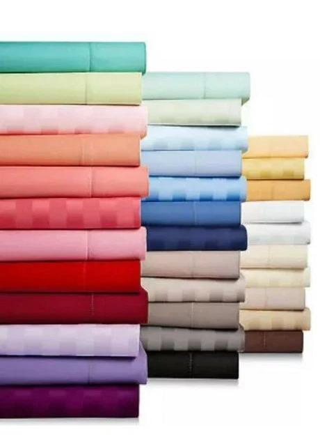 Incredibile biancheria da letto 1200TC cotone egiziano 1 pezzo Valance taglie UK tutti i colori