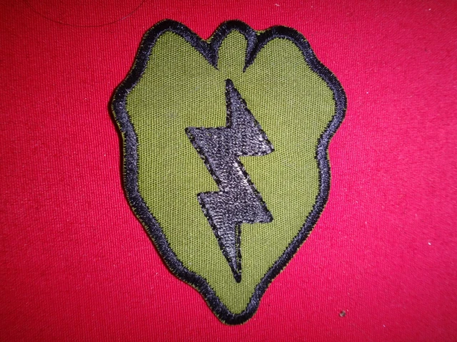 Vietnam Guerra Stinto Toppa US Army 25th Fanteria Divisione Tropico Lightning