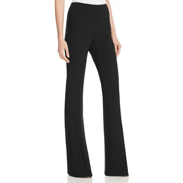 THEORY DEMITRIA WOMENS Pants Size 0 Cardamom Wool High Waisted Flared  Trouser $98.99 - PicClick