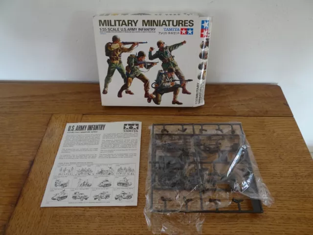 Boite Tamiya Military Miniature US Army Infantry 1/35ème réf 35013