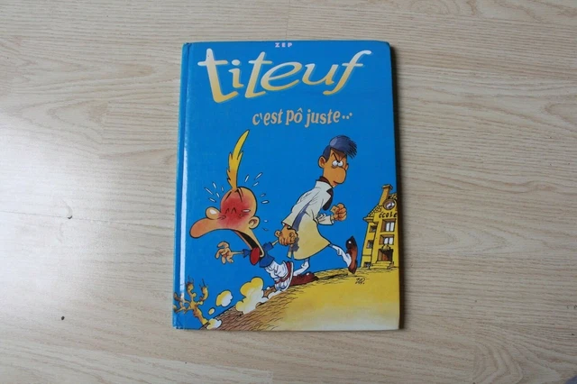 BD Titeuf la bande à Tchô album bleu 2001 - Livres