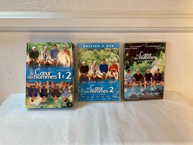 Coffret DVD. Le coeur des hommes I et 2. Marc Esposito.