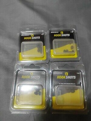 4 Hook Shots Avid Carp Pesca Carpfishing Feeder 0.8gr 