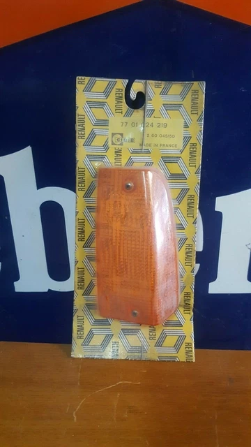 Cabochon Feu Clignotant CIBIE Neuf (NOS) Pour Renault R12, Alpine A310 V6 - Référence 30.76E