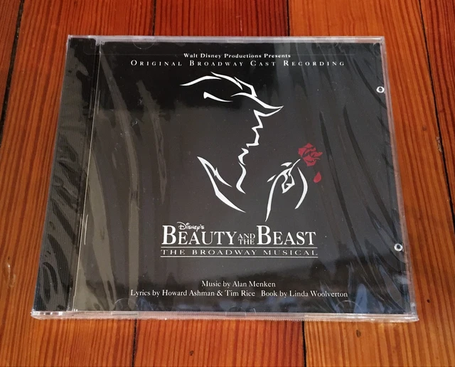 BEAUTY & THE BEAST, CD NEW SEALED Orig BROADWAY CAST, Walt DISNEY