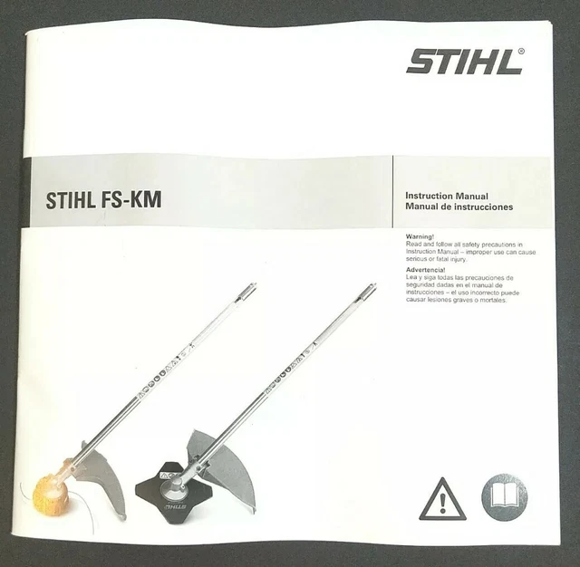 STIHL FSKM BRUSHCUTTER, Weedeater, Owners Manual Original booklet 9.