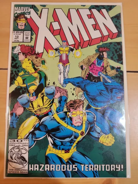 X-Men #13 OCT 1992 MARVEL COMIC HAZARDOUS TERRITORY