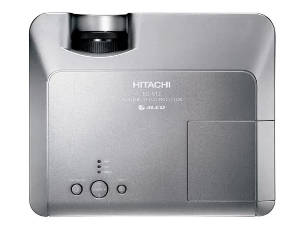 Hitachi ED-X12 LCD Projector / 1520 Lamp Hours / No remote