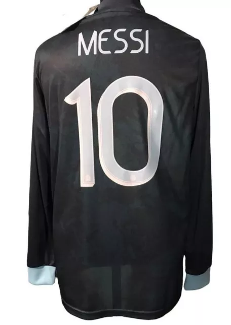 Camiseta De Futbol Argentina  Temporada 2021 Nuevas  Away Messi 10