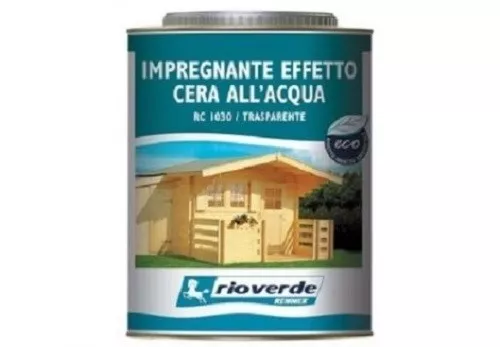 Barniz de protección de la madera 0,75 lt. efecto cera Rioverde