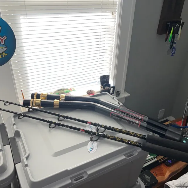 2 BERKLEY FUSION 7' MH Spinning Rods Saltwater Catfish 10-25lb Big Game U  (v) $49.60 - PicClick