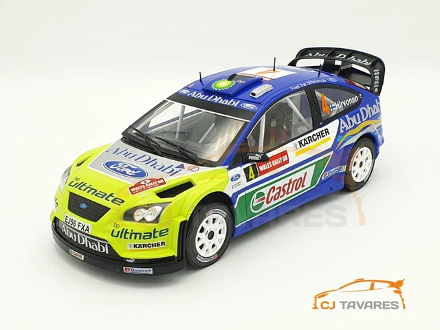 Modèle Réduit Altaya 1/43 - Ford Focus RS WRC #3 Rallye Monte Carlo 2006, Grönholm