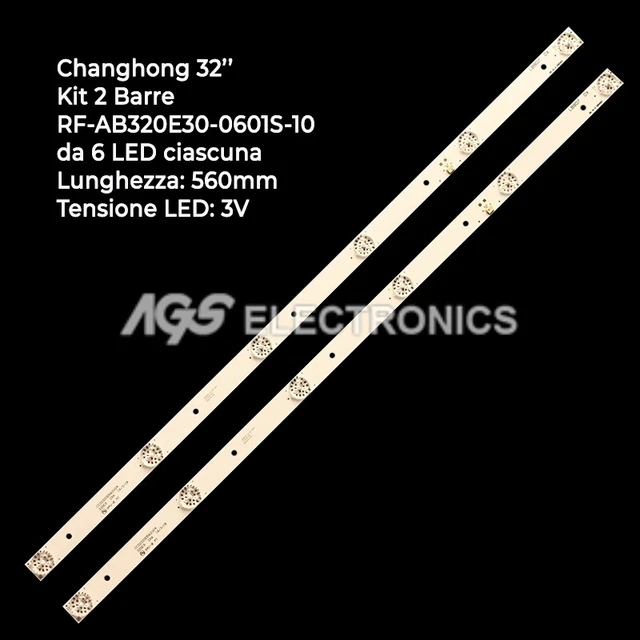 Kit 2 Barres De LED Pour TV Philips 42PFL6007H12 (LC420EUNFEF1) 54 LEDs