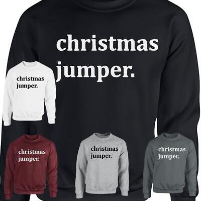 Christmas Jumper Men Kids Sweatshirt Funny Christmas Santa Xmas Ugly Jumpers