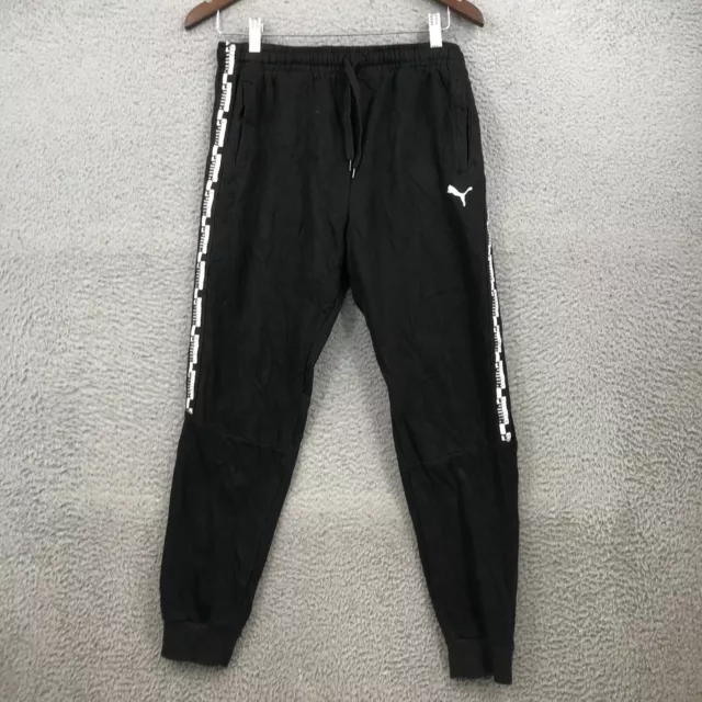 Puma Sweatpants Boys XL Black Fleece Jogger Pull On 38887