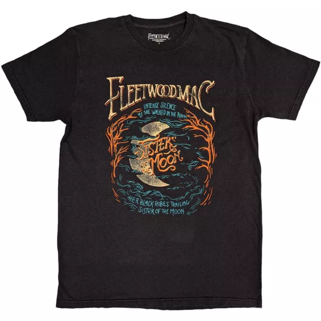 Fleetwood Mac - Sisters Of The Moon - Black Pigment Wash t-shirt