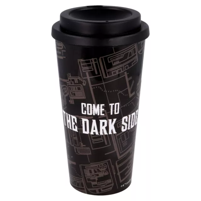 Star Wars Dark Side Kaffeebecher Trinkbecher doppelwandig 520 ml