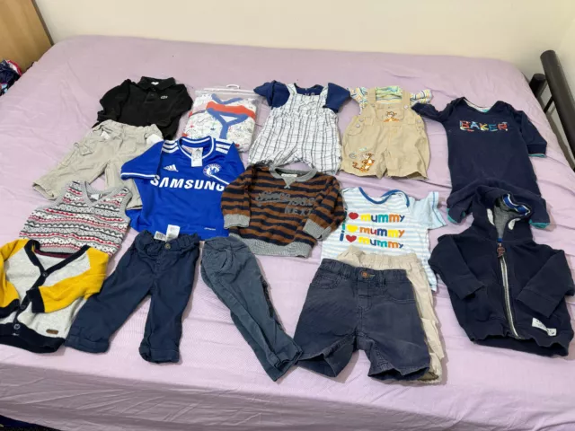 Baby boy clothes bundle 3-6 months used
