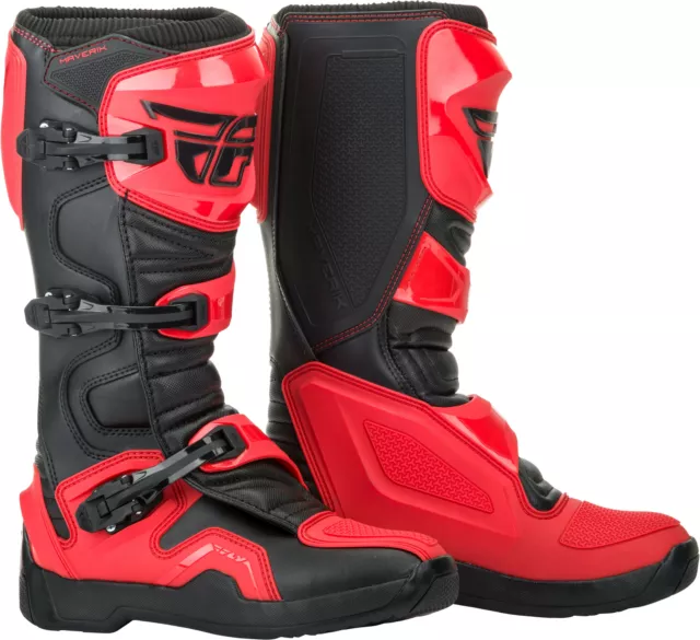 Fly Racing 2019 Maverick Stiefel 14 Rot/Schwarz 364-67314