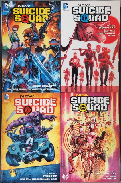 New Suicide Squad Vol. 1-4 TPB DC Comics 2015 Complete Set! VF-NM 8.0-9.0+!