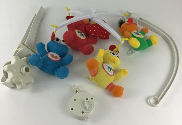 Fisher Price Sesame Street Musical Crib Mobile Big Bird Elmo Ernie Vintage 2000