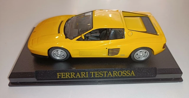 Herpa 1:43 Ferrari Testarossa cabriolet gris 010429 modèle voiture