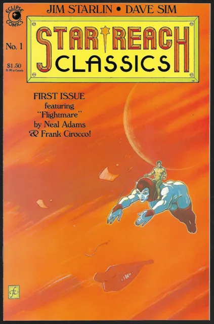 ECLIPSE Copper : Star Reach Classics #1 (Frank Cirocco) Neal Adams (Jim Starlin)