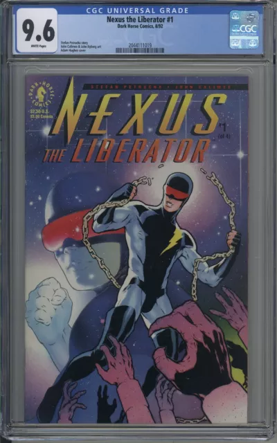 Nexus the Liberator # 1 CGC 9.6 Adam Hughes Cover