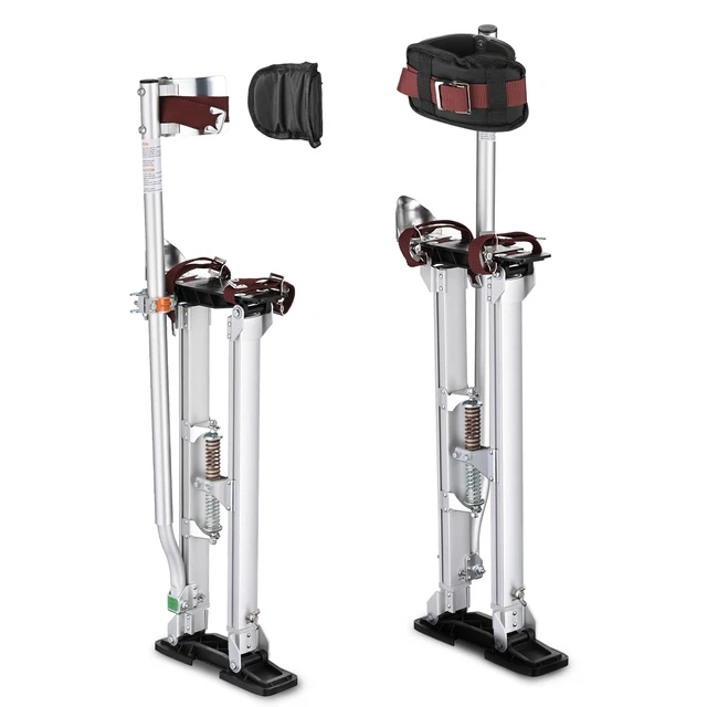 Yescom Drywall Stilts Aluminum Tool Stilt 24"-40" for Taping Painting Painter