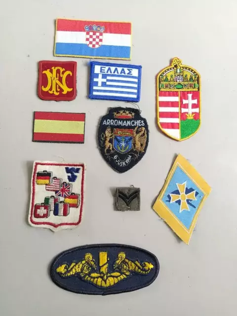 Lot Patch Divers